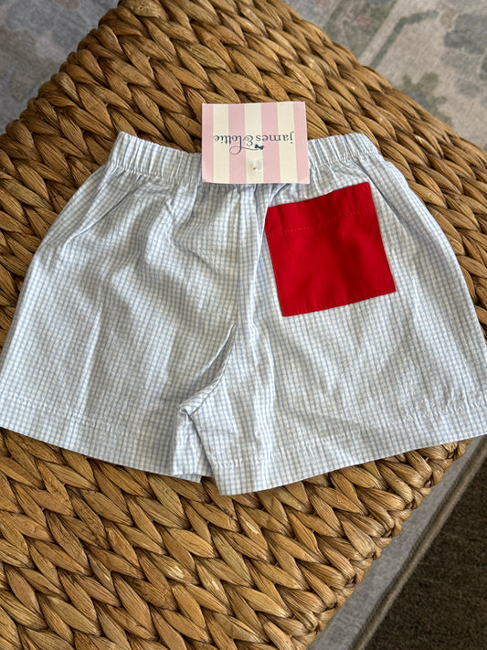 James & Lottie Seersucker Conrad Short 2T