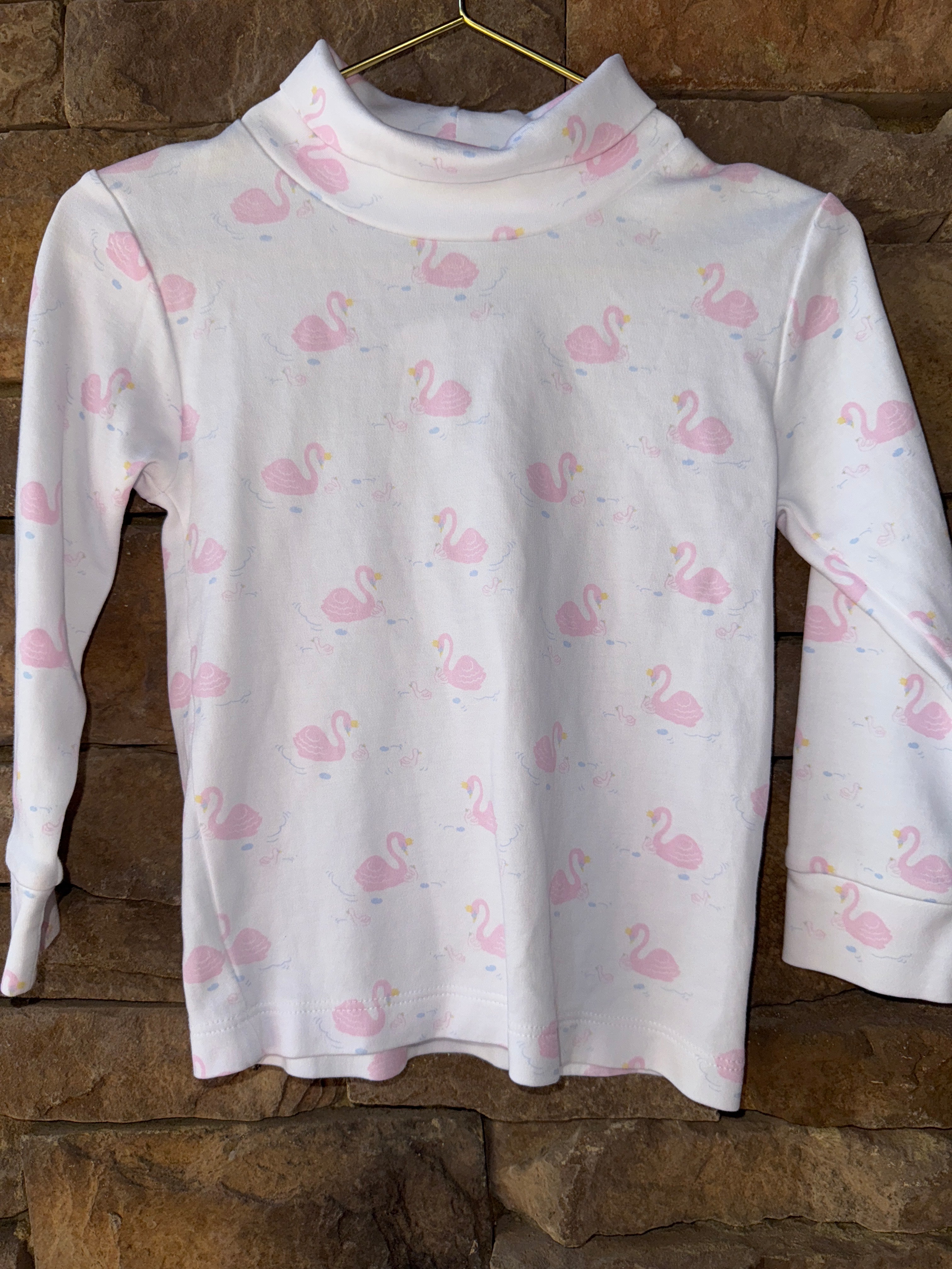 Little English Swan Turtleneck 3T