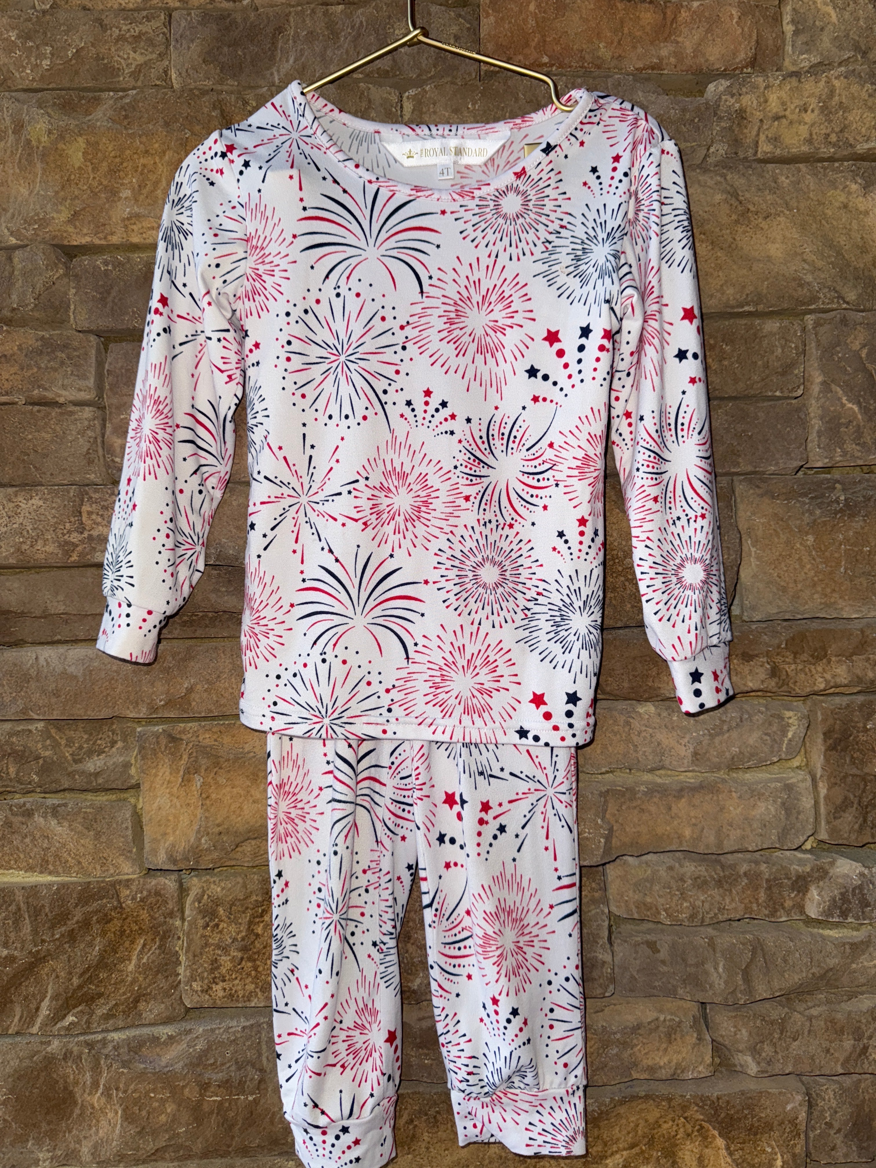 RS Fireworks Pjs 4T