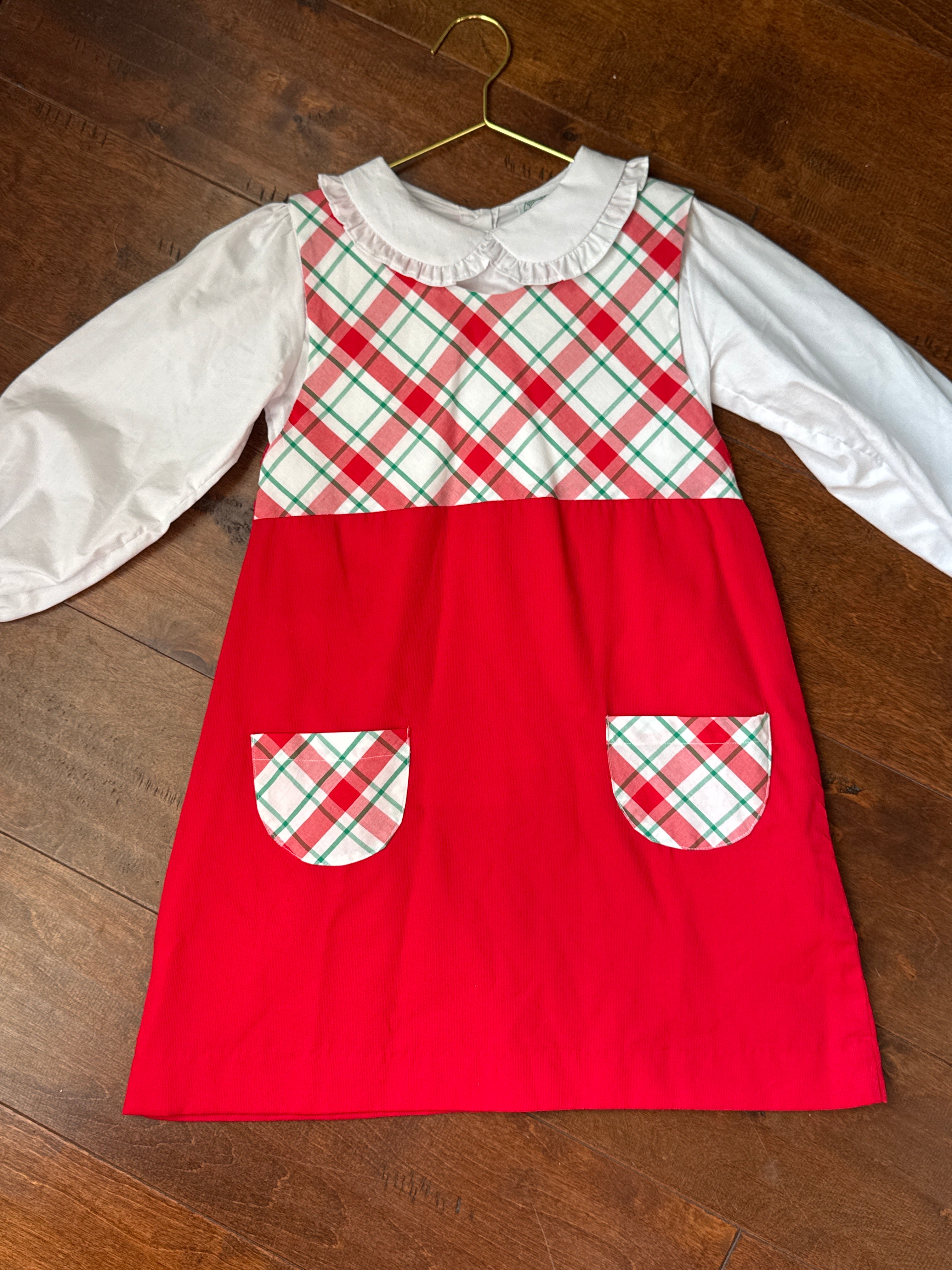 Classic Southern Smocks Plaid Dress 6