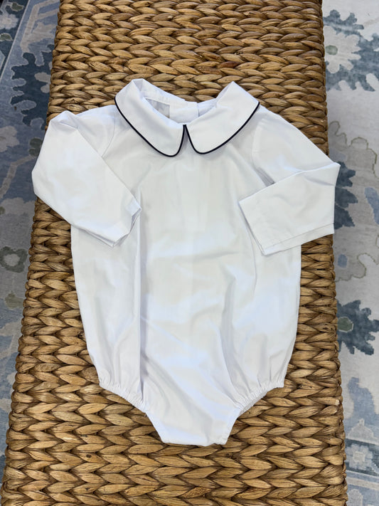 TBBC Navy Trim Peter Pan Collar Ls 2T