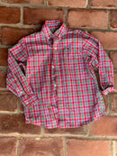 Vineyard Vines Plaid Ls Shirt 4T