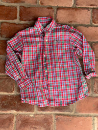 Vineyard Vines Plaid Ls Shirt 4T