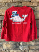 Vineyard Vines Christmas Ls Tshirt 3T