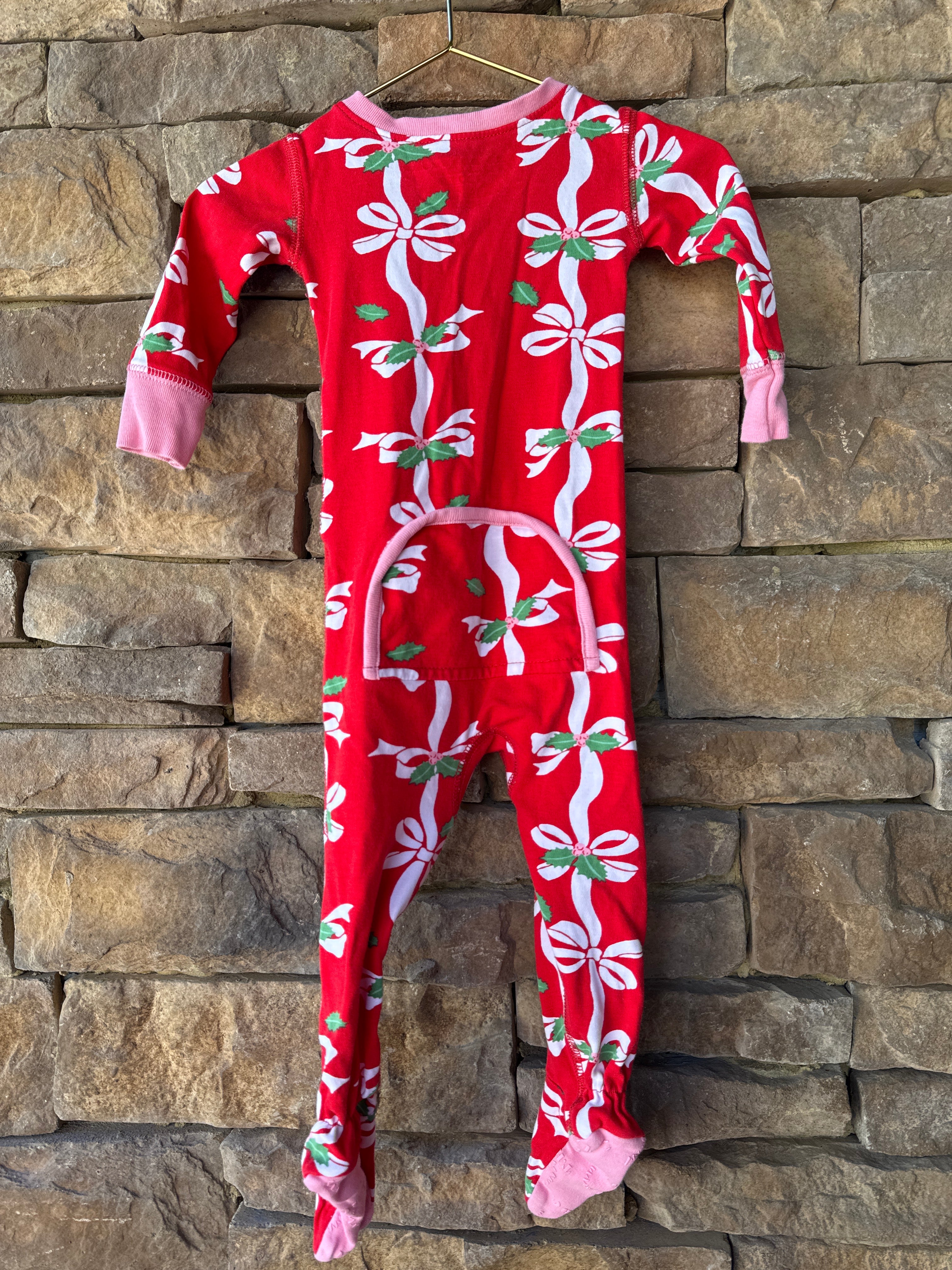 TBBC Holly Bow Night Night 18-24m