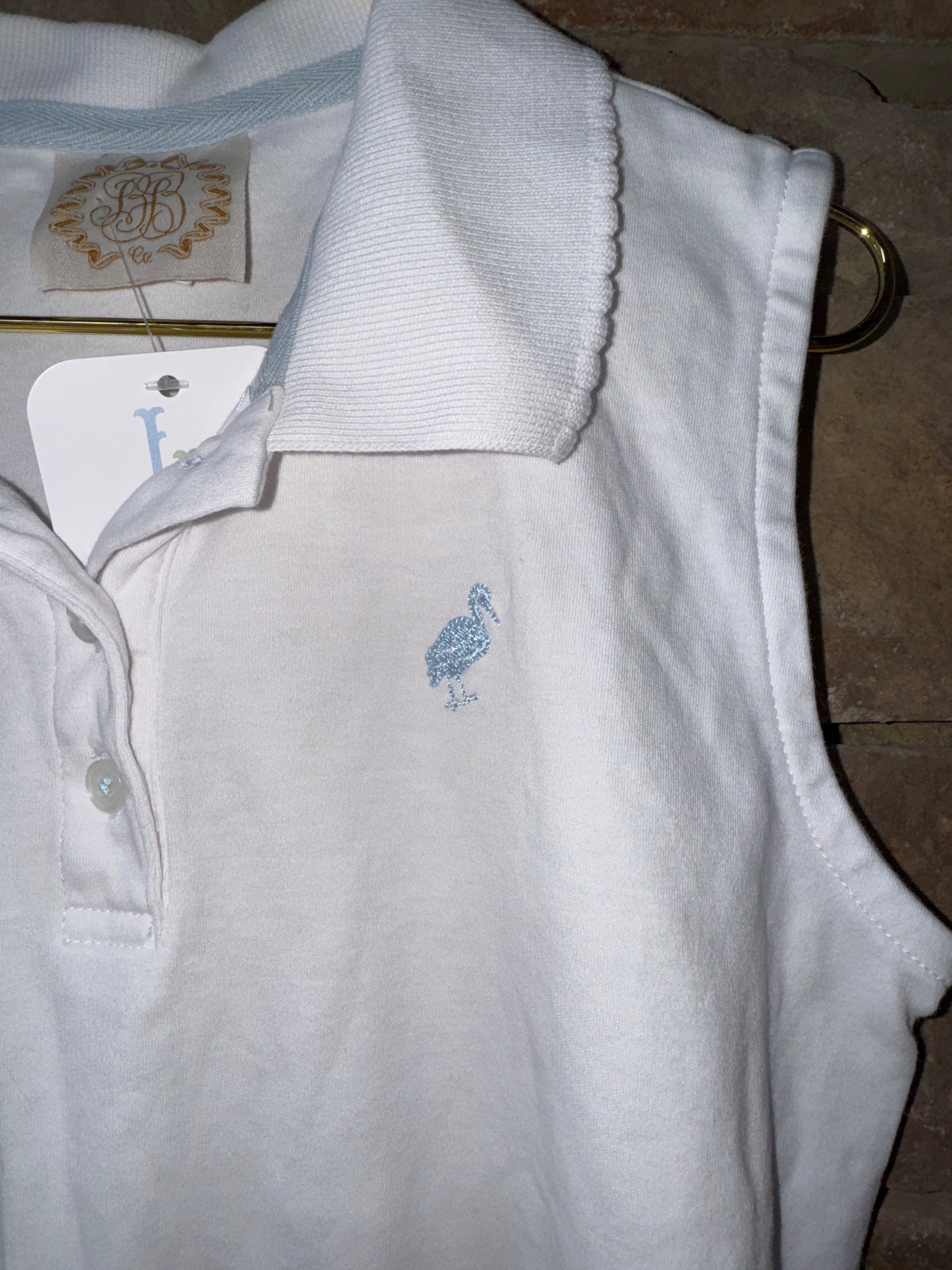 TBBC Buckhead Blue Stork Sleeveless Polo 12