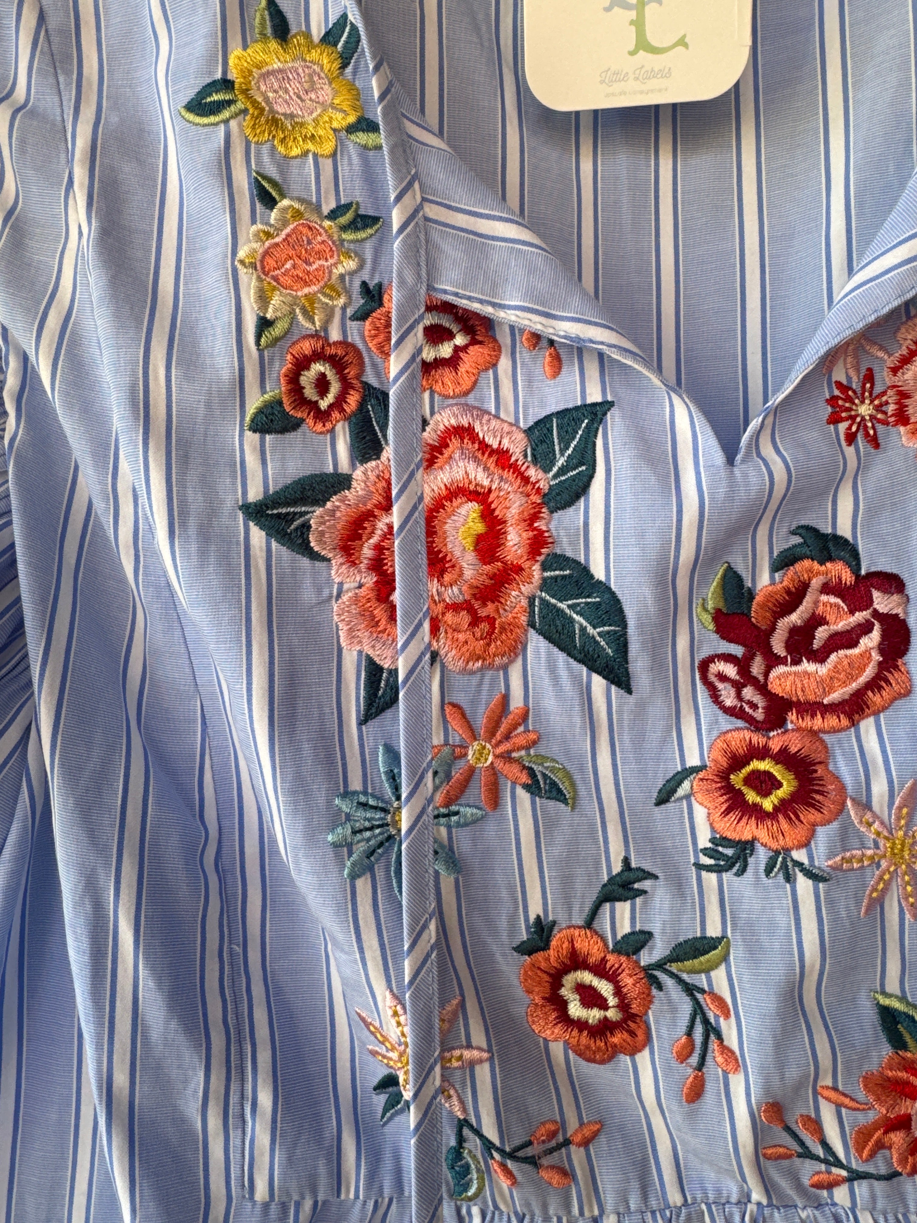 Jodifl Floral Embroidered Top L