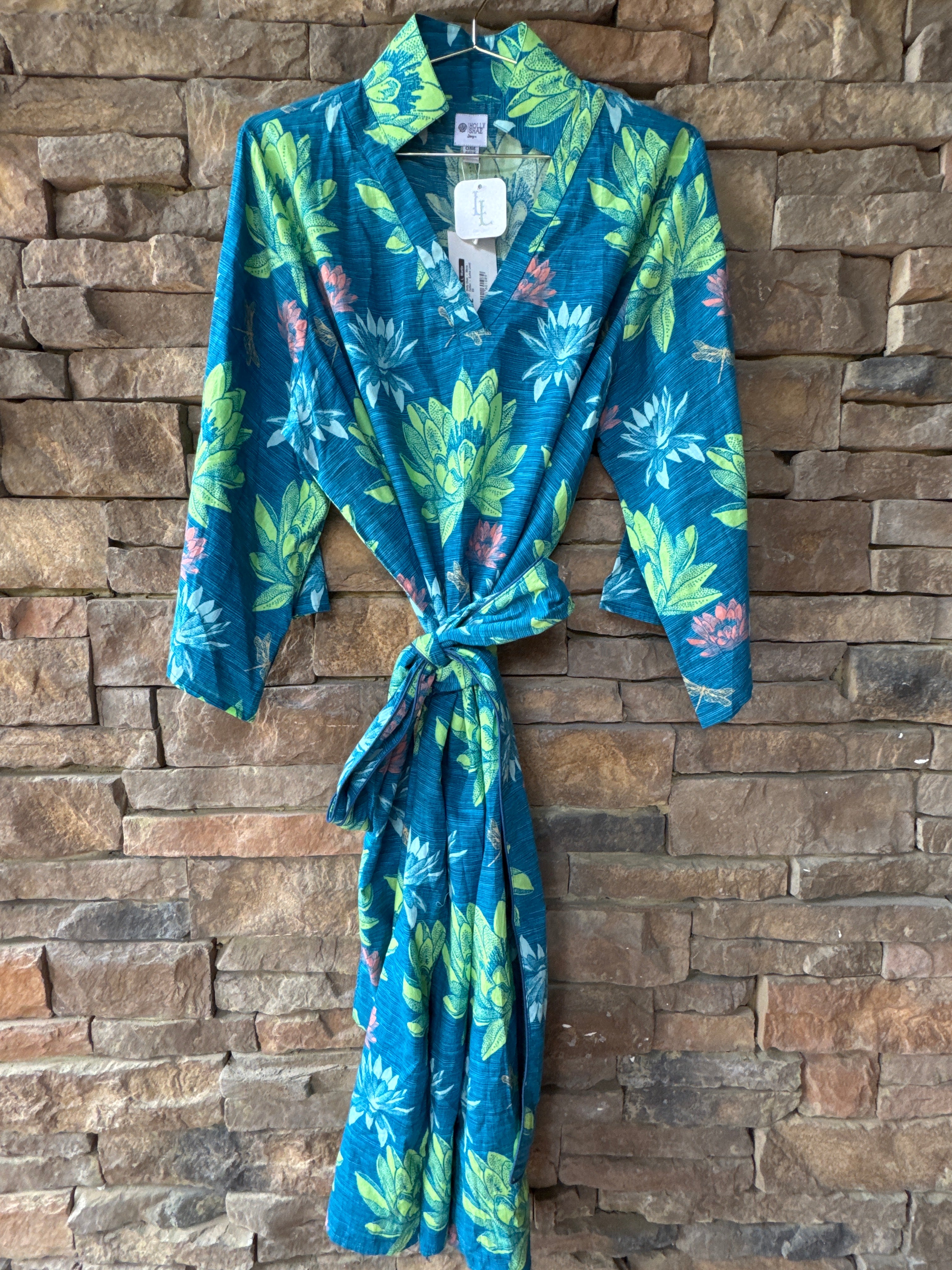 Holly Shae Maria Caftan - Lotus Love One size - OS