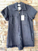 Mumu Black Romper Denim L