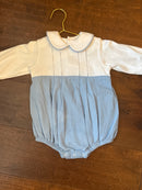 RN Baby Blue Cord Bubble 12m