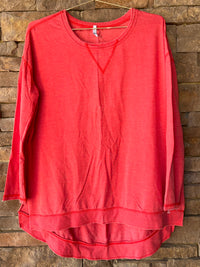 ZSupply Red ls Tee M