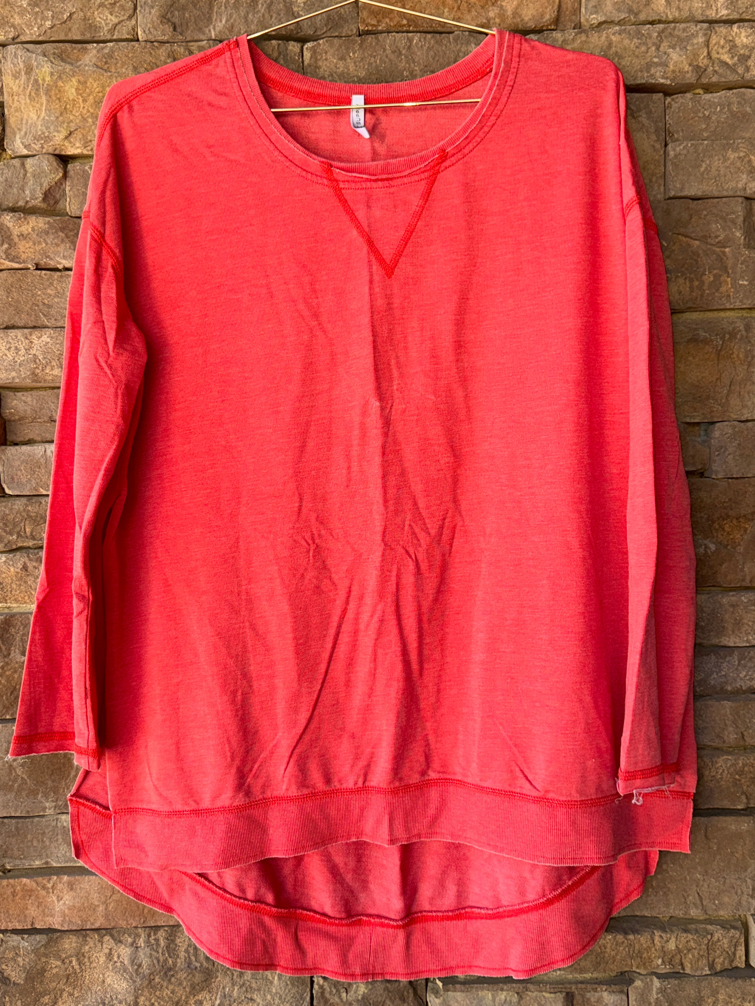 ZSupply Red ls Tee M