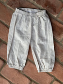 Khaki Gingham Pants 12M