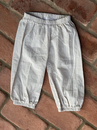 Khaki Gingham Pants 12M