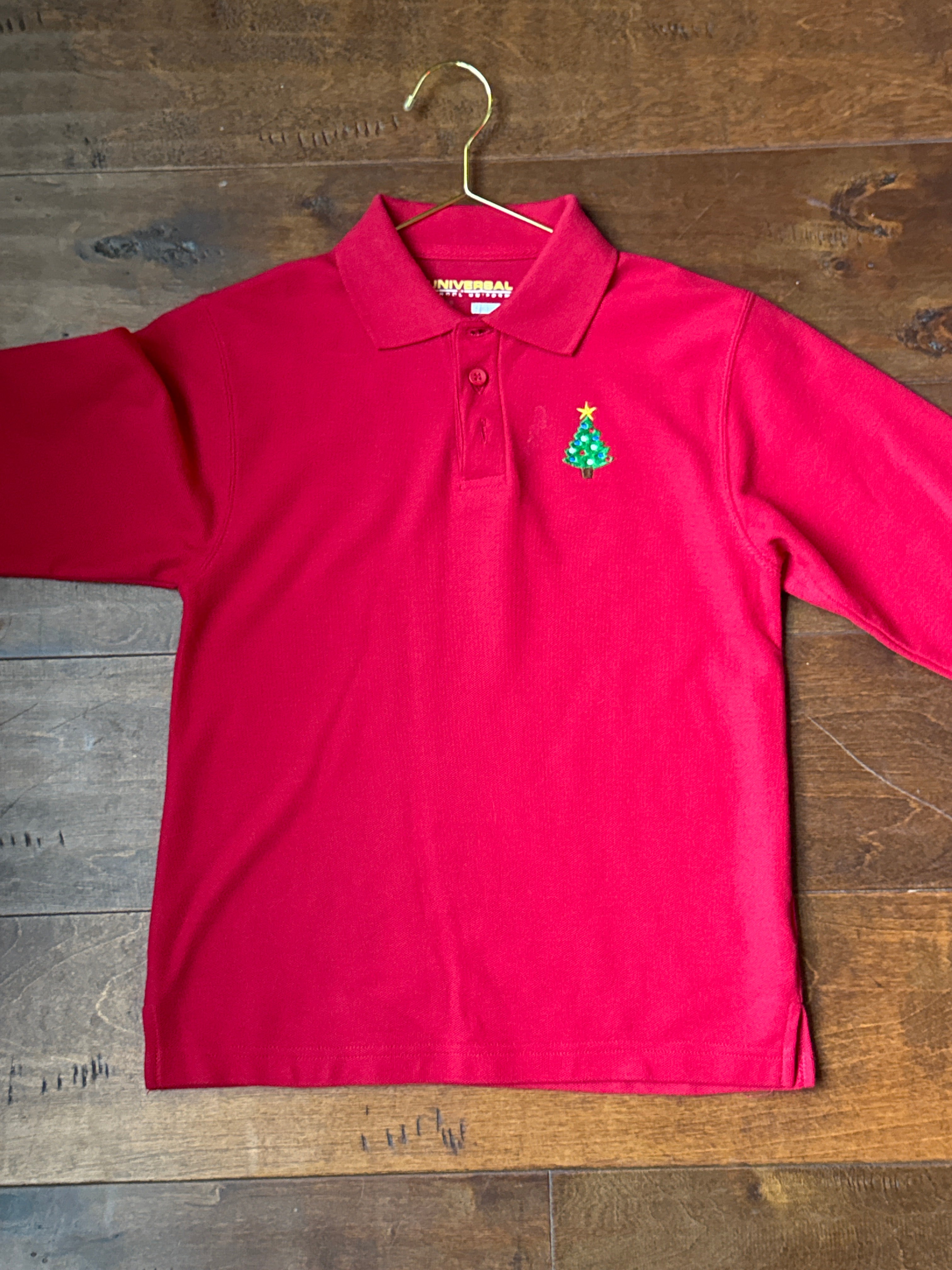 Christmas Tree Embrio. Ls Polo 7