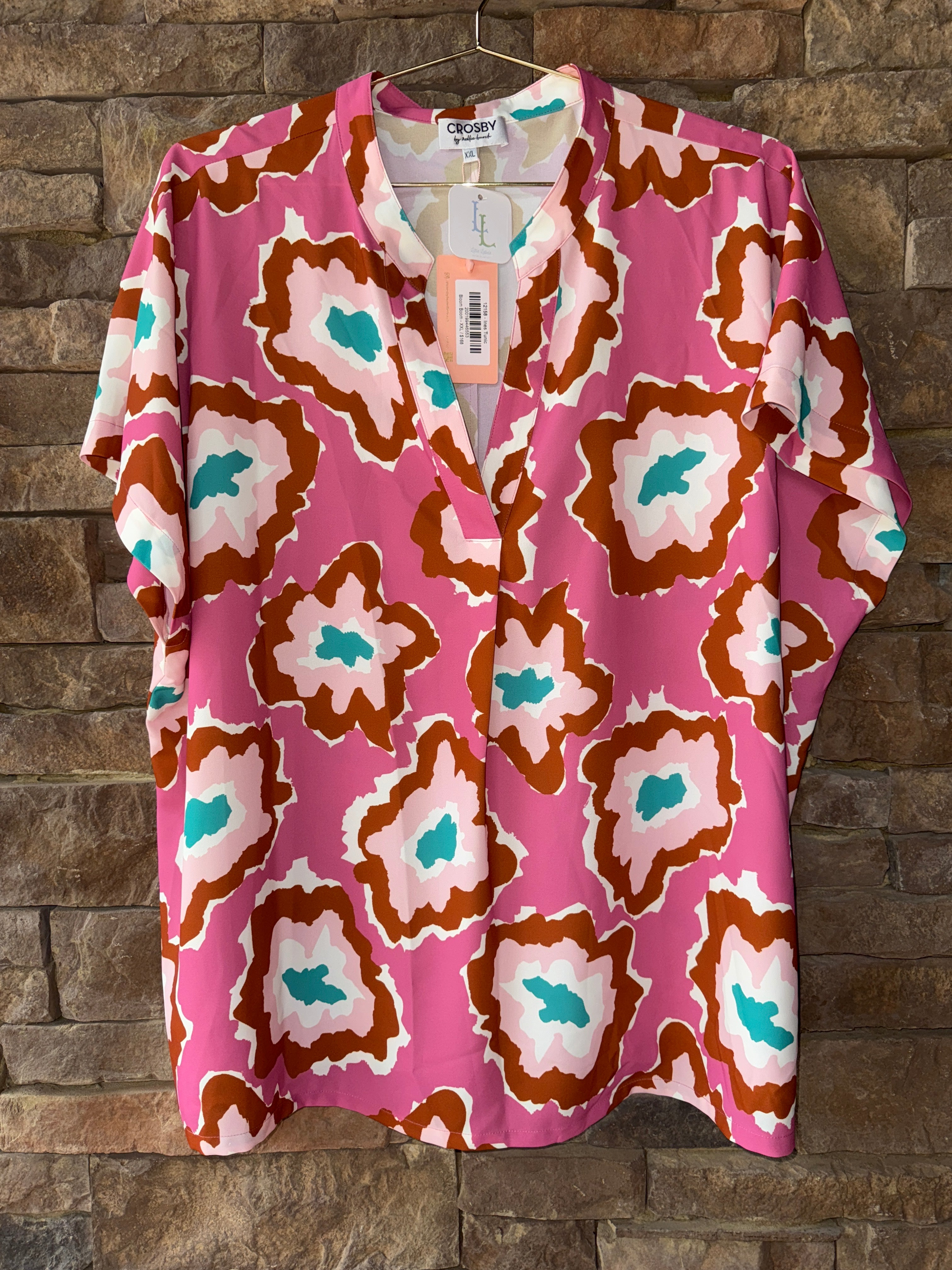 Crosby Ines Tunic Bloom Boom XXL