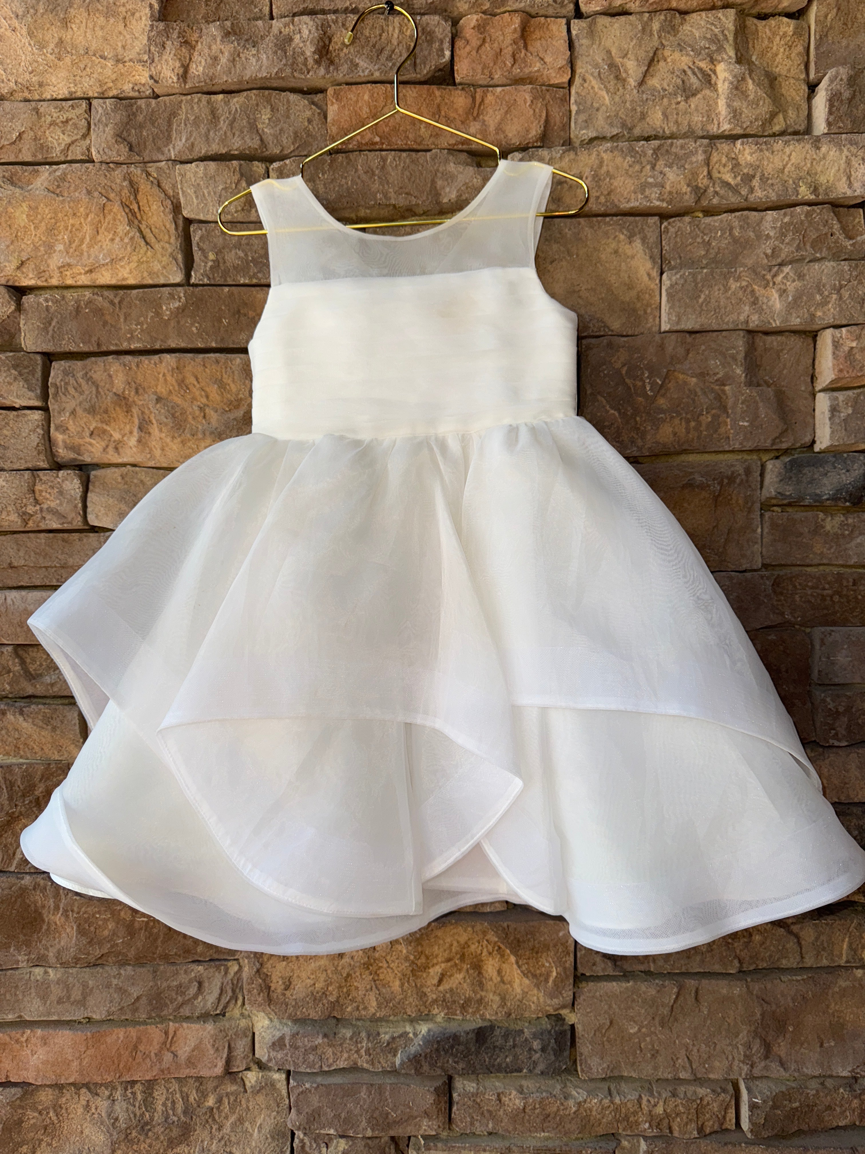 Rosebuds White Dress 4