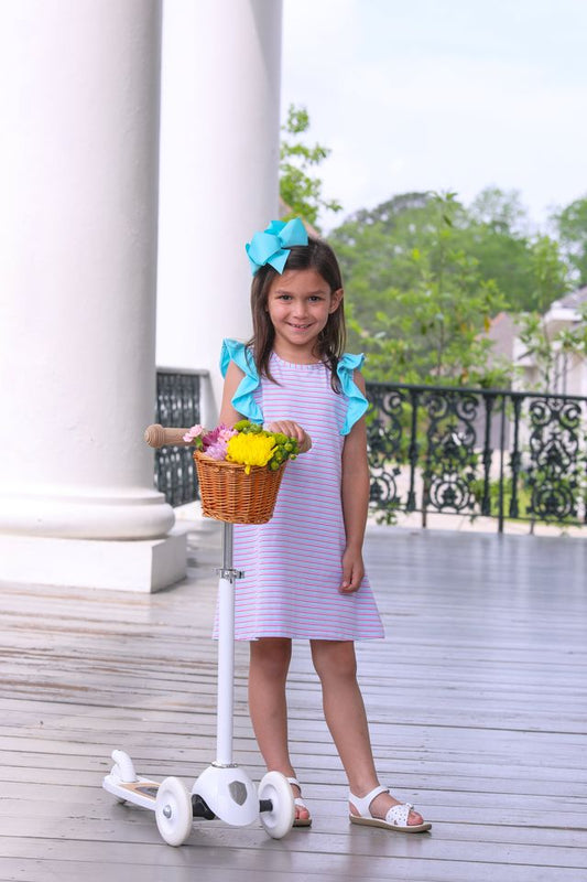 Ruby Dress-Multi Stripe