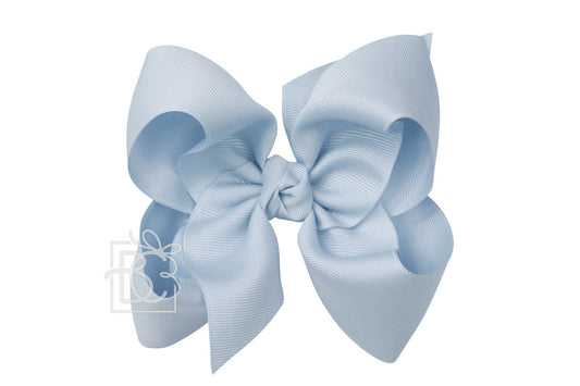 Signature Grosgrain Bow - Millennium Blue