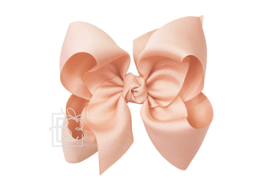 Signature Grosgrain Bow - Light Coral