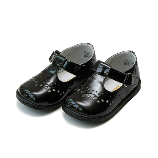 Birdie Leather TStrap Mary Jane - Patent Black