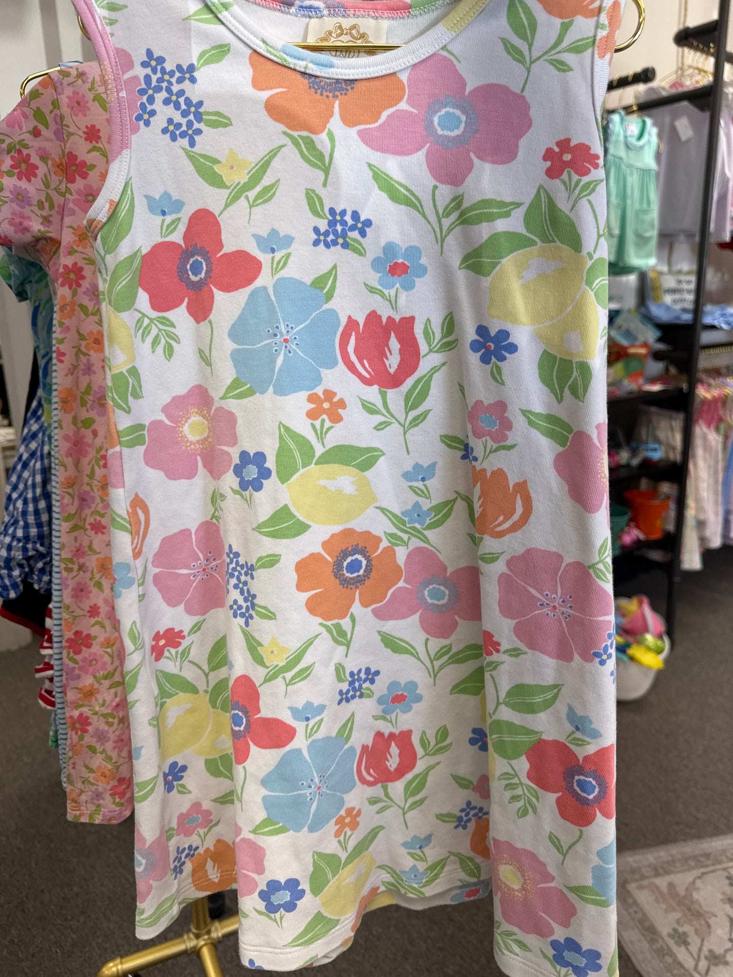 TBBC Floral Tank Swing Dress 8