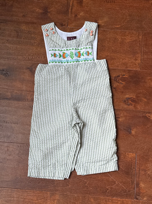 Lil Cactus Fish Smock Jon Jon 12-18M