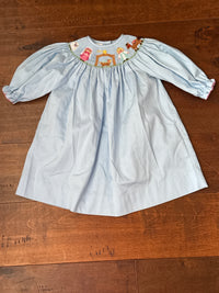 Be Mine Smocked Nativity Dress 12M