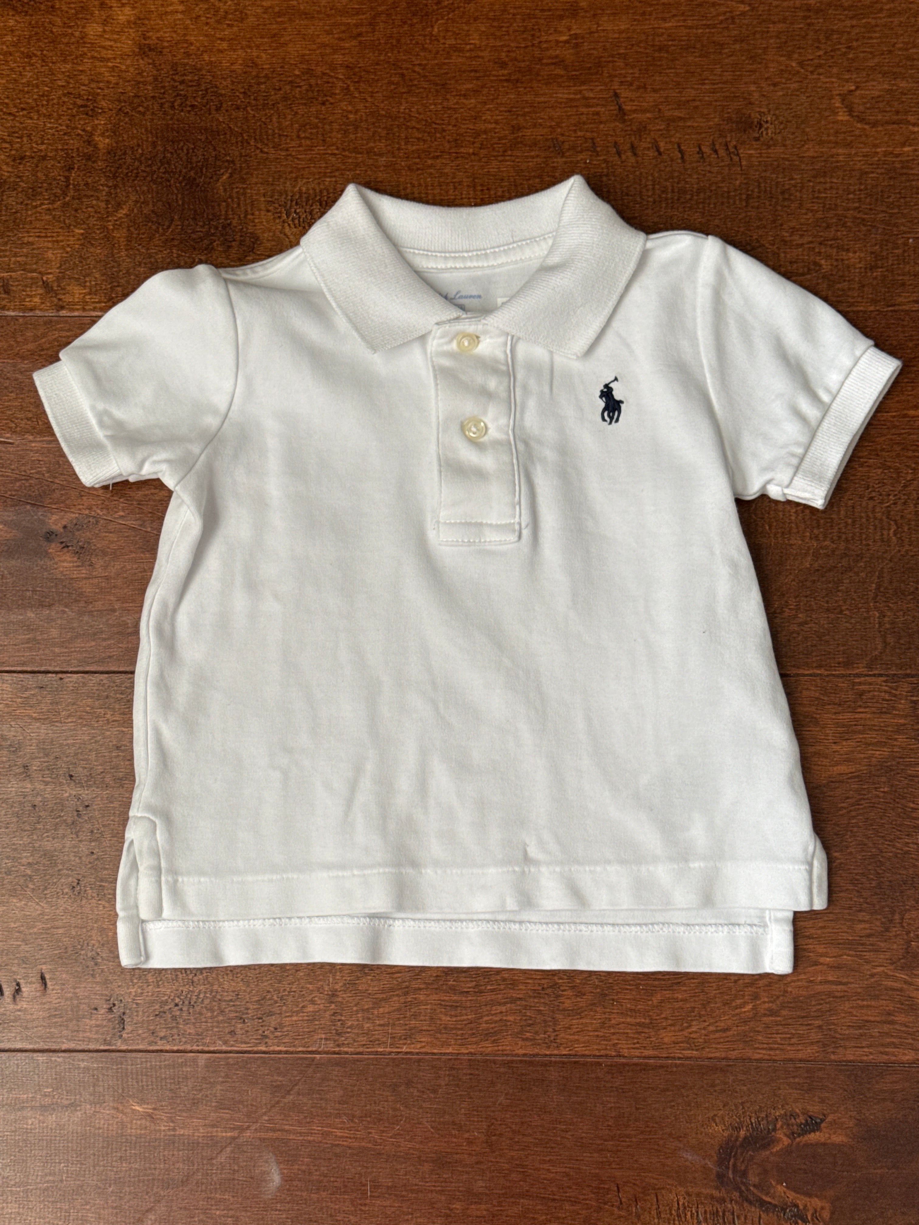 RL White Polo 9M