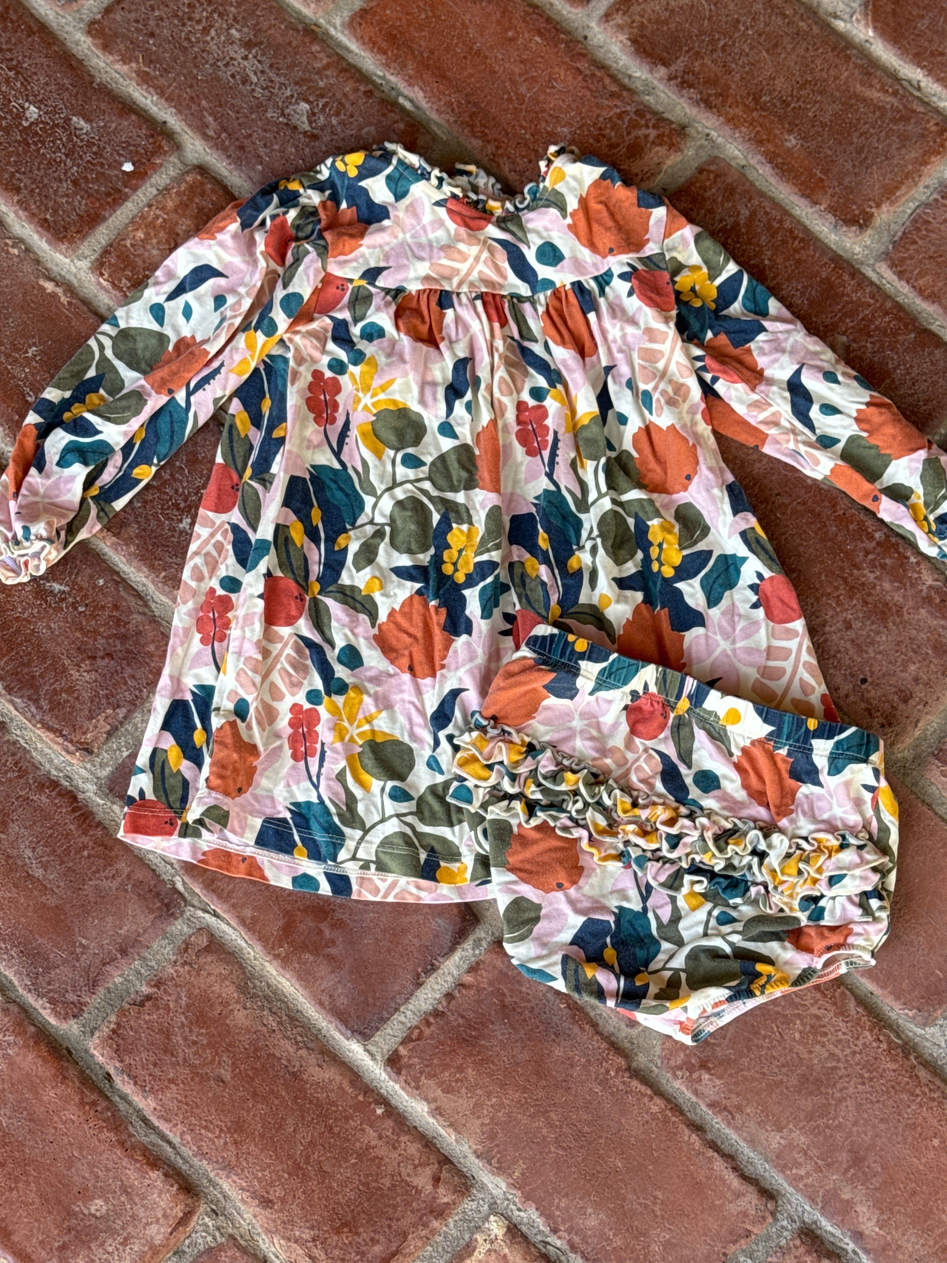 Magnetic Me Floral Bloomer Set 18-24m