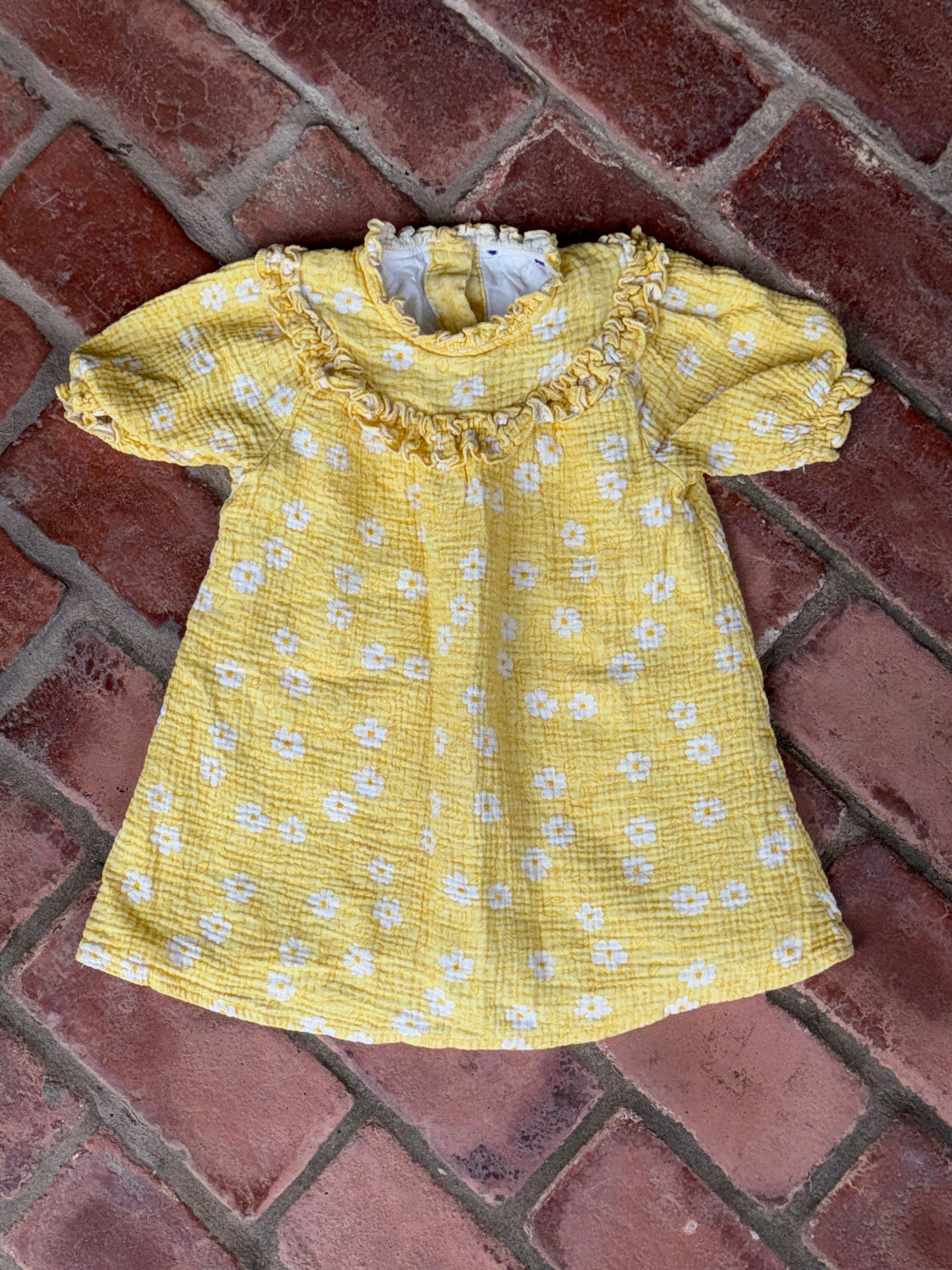 Floral Yellow Dress 3
