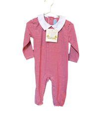 Trotter Street Red Romper 9M