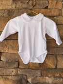 Kissy Kissy Peter Pan Collar Onesie 3-6M