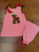 Bailey Boys 2piece swing top and pant Reindeer 2T