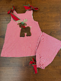 Bailey Boys 2piece swing top and pant Reindeer 2T