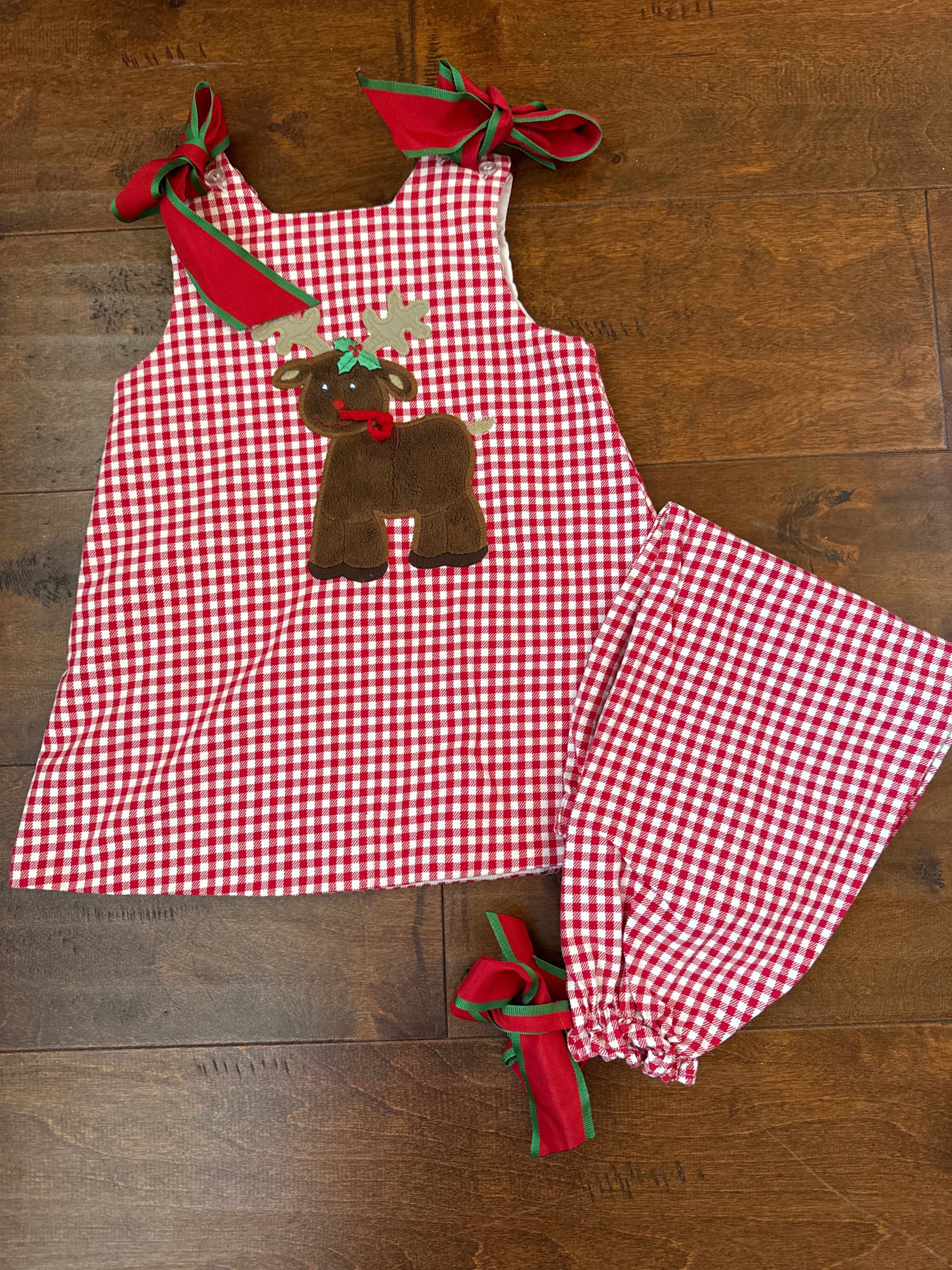 Bailey Boys 2piece swing top and pant Reindeer 2T
