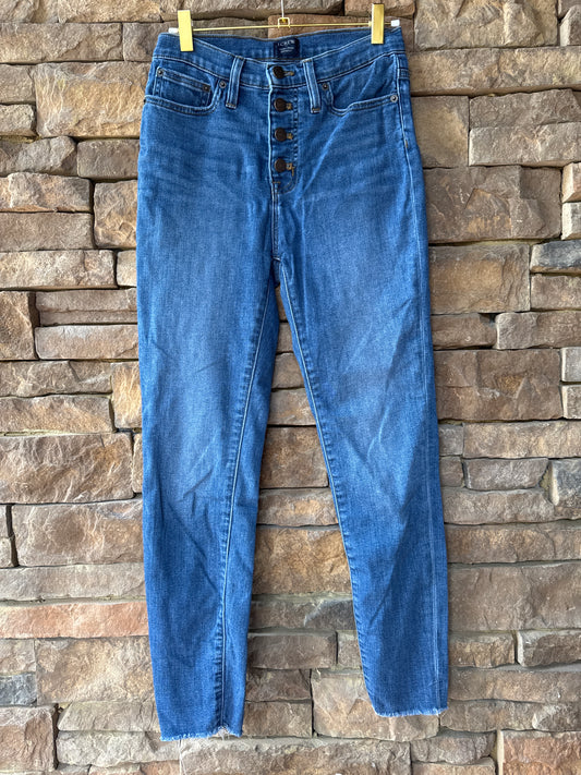 J Crew High Rise Skinny 26