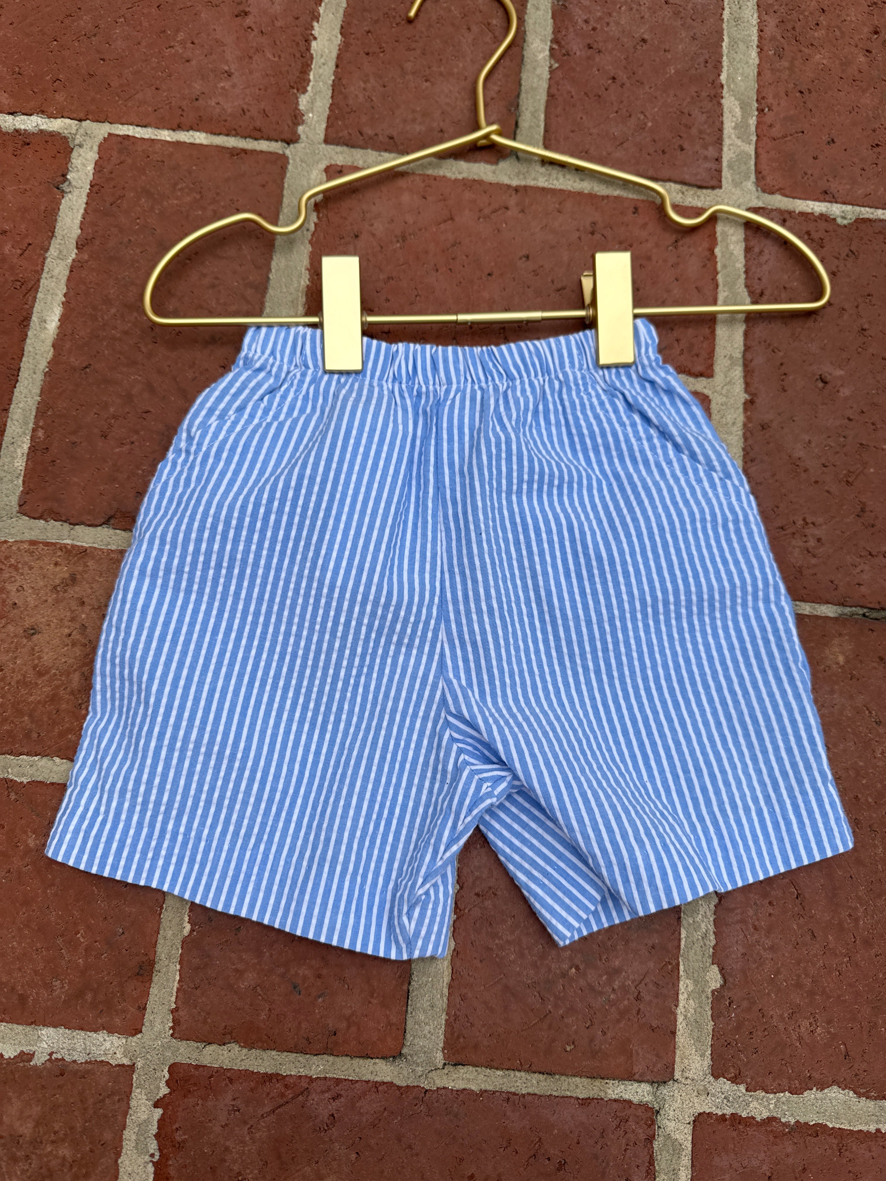 Bailey Boys Seersucker Short 24M
