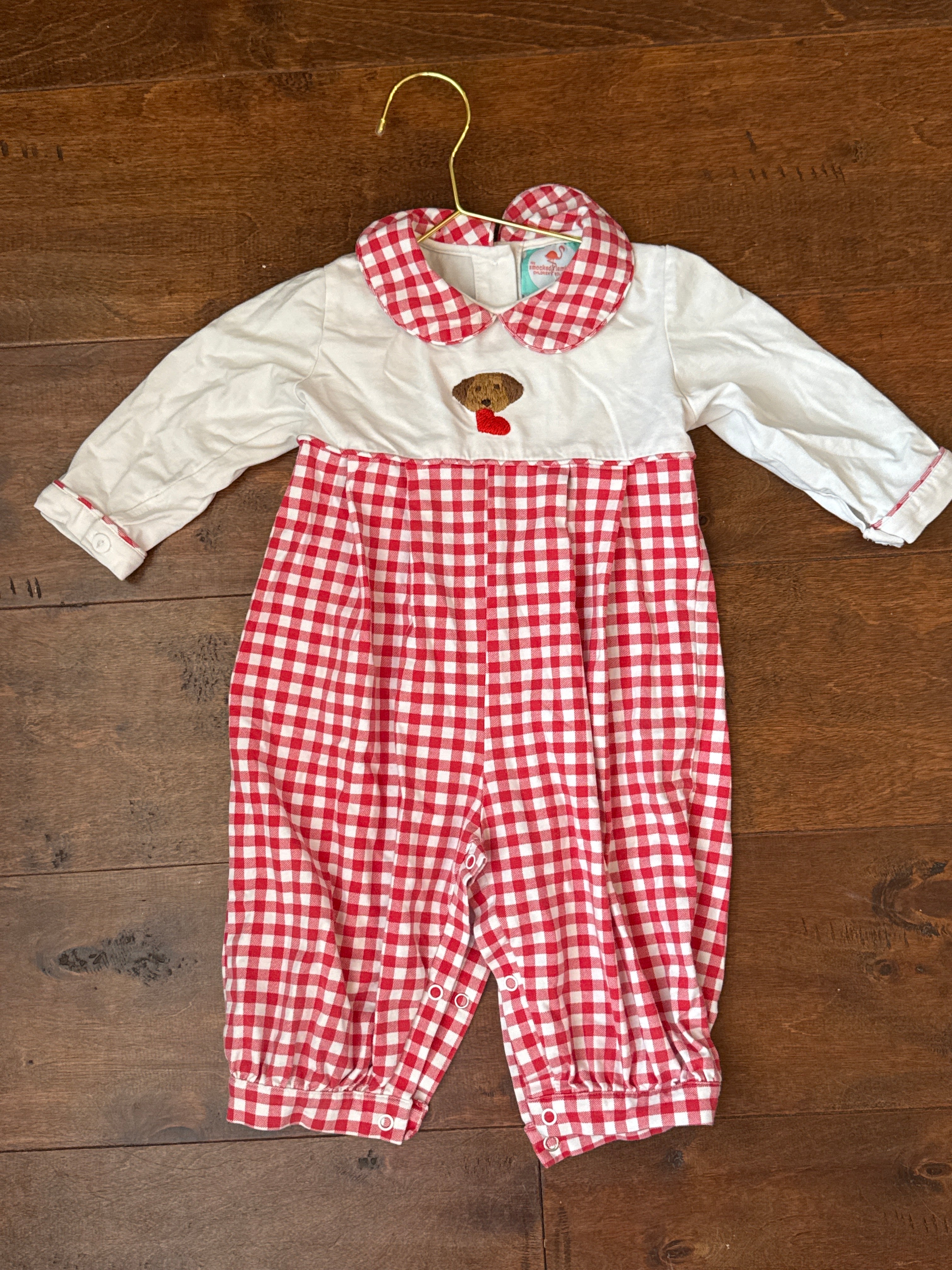 The Smocked Flamingo Dog Longall 9M