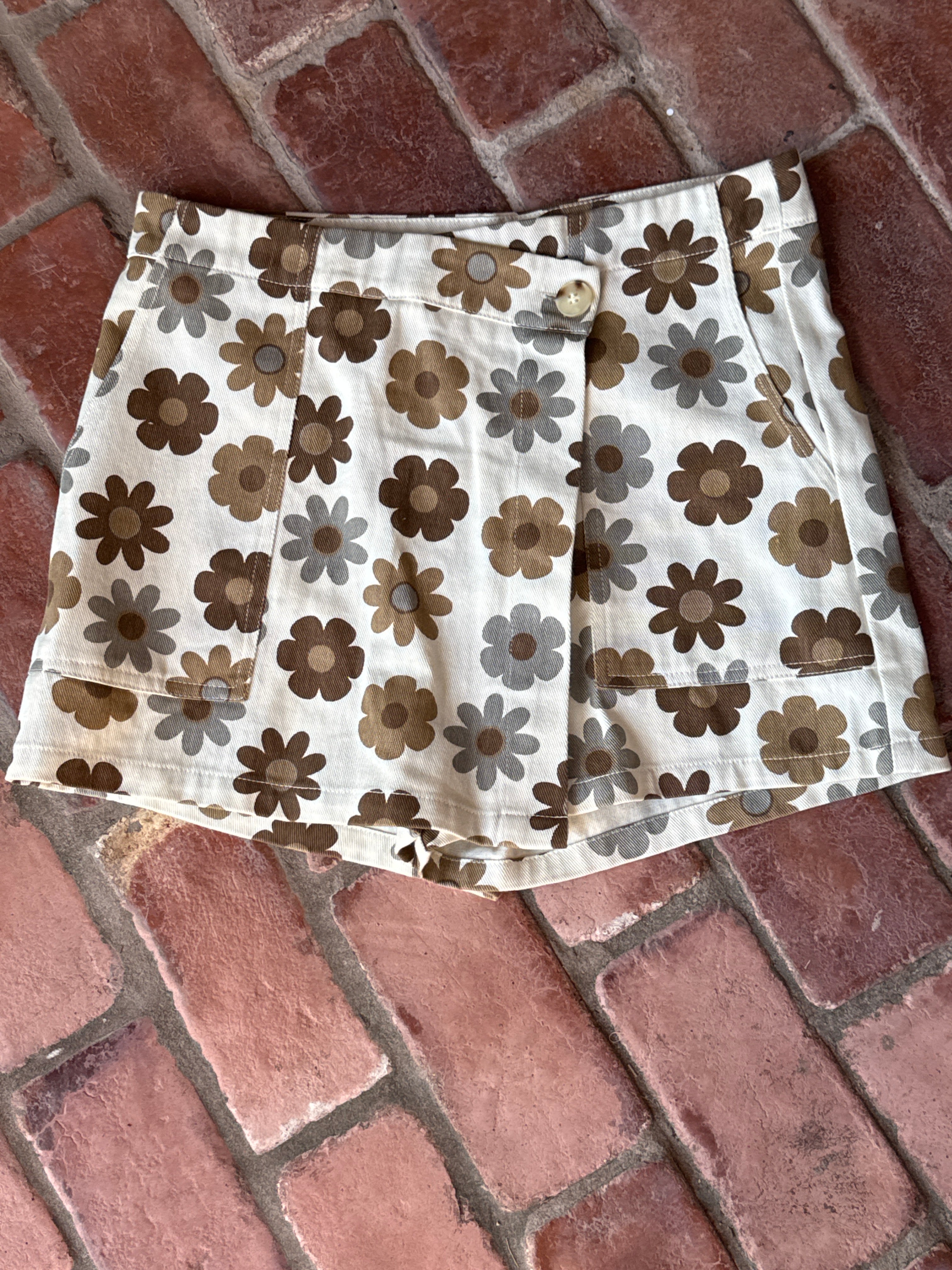 Entro Fall Floral Skort M