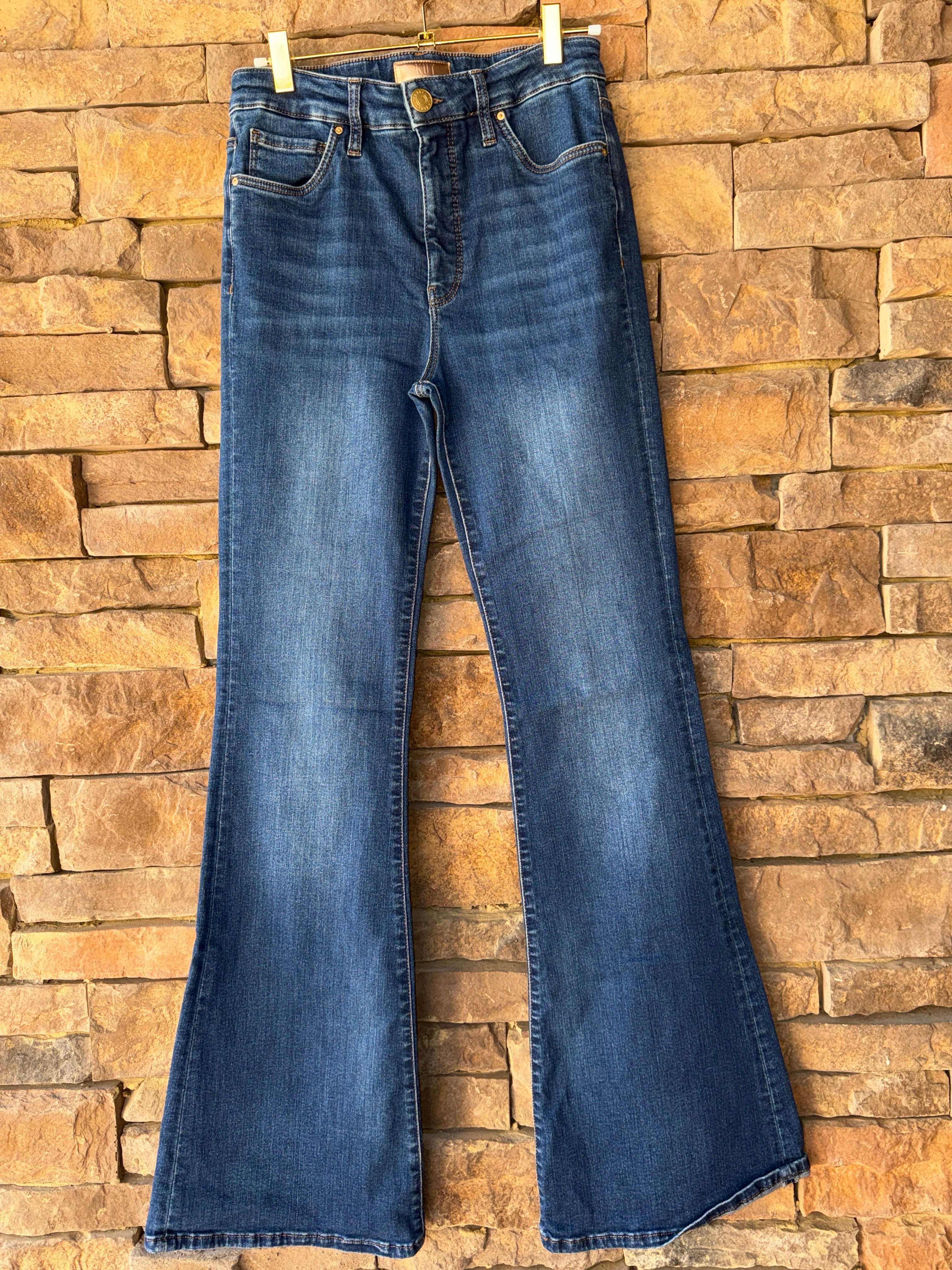 Kut from the Cloth Flare Medium Wash Denim 4