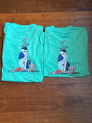 Perforamce Tee SS Golf Soft Green YL (14-16)