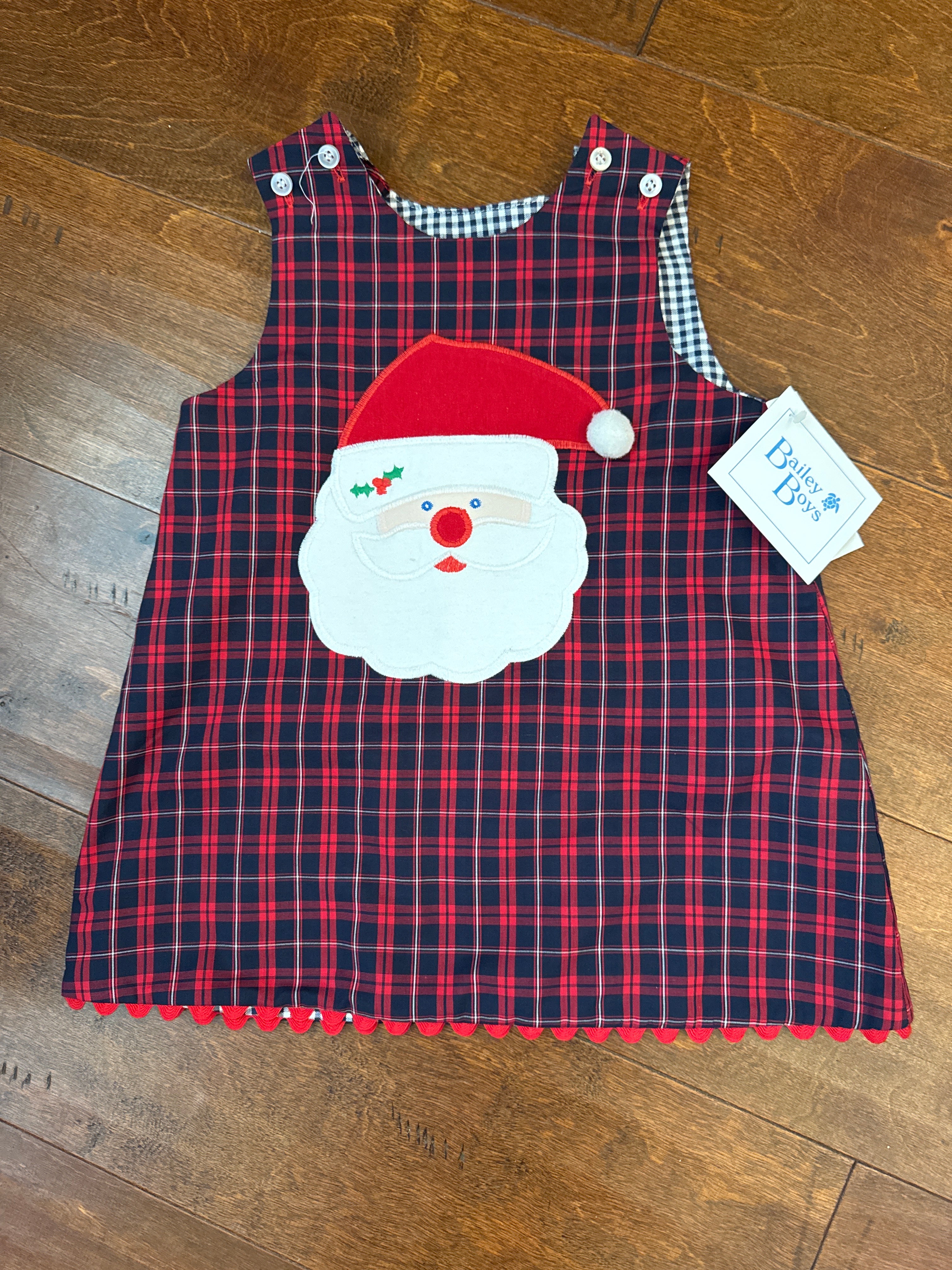 Bailey Boys Rev Jumper Santa Face 3T