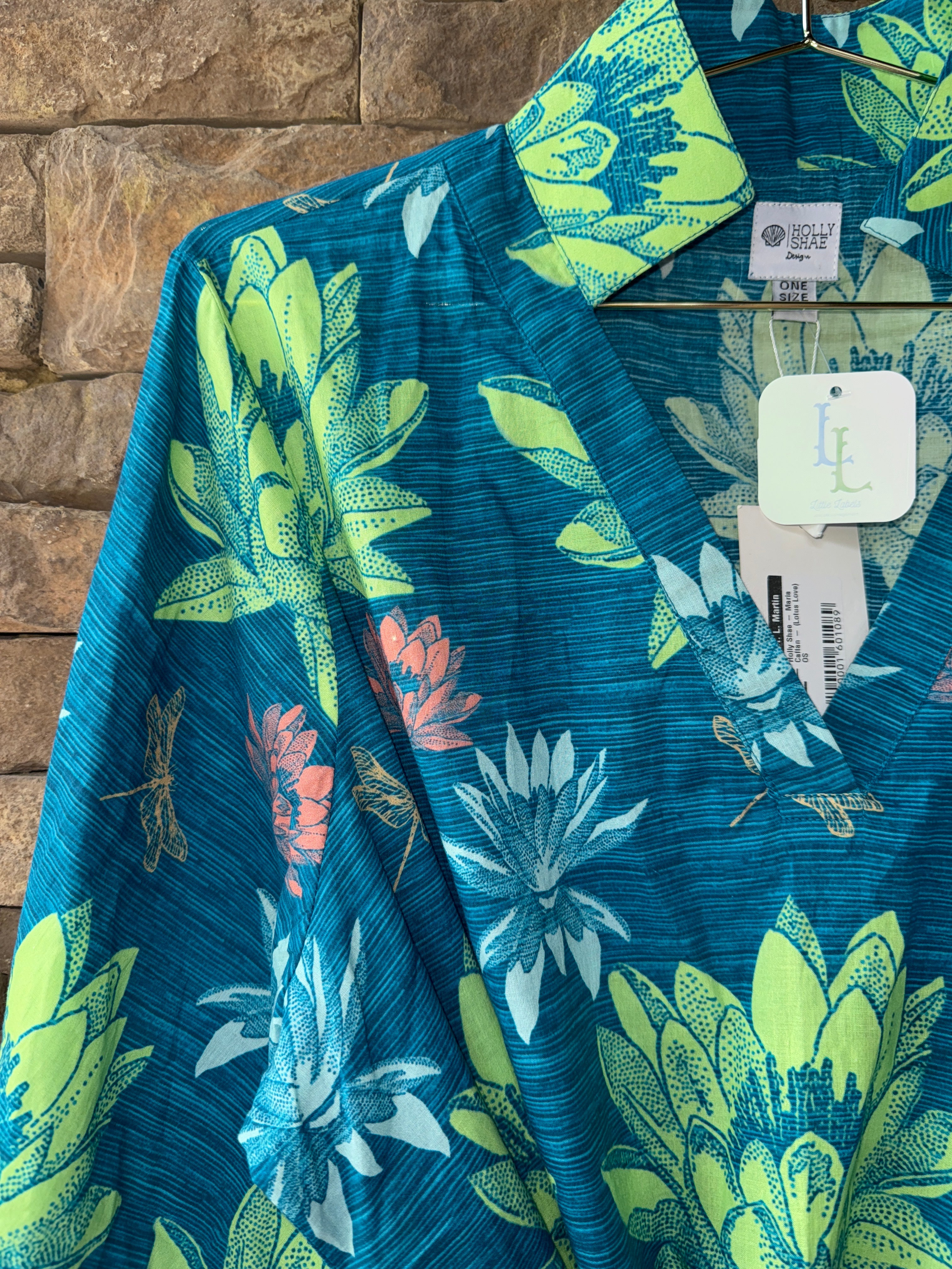 Holly Shae Maria Caftan - Lotus Love One size - OS