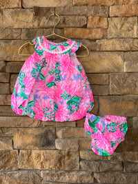 Lilly Pulitzer Bright Diaper Set 6-12M