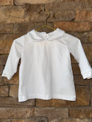 Serendipity Ls Peter Pan Collared Shirt 6M