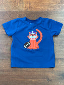 Super Dumpling Auburn Tiger Applique Tee 18m