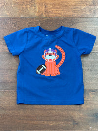 Super Dumpling Auburn Tiger Applique Tee 18m