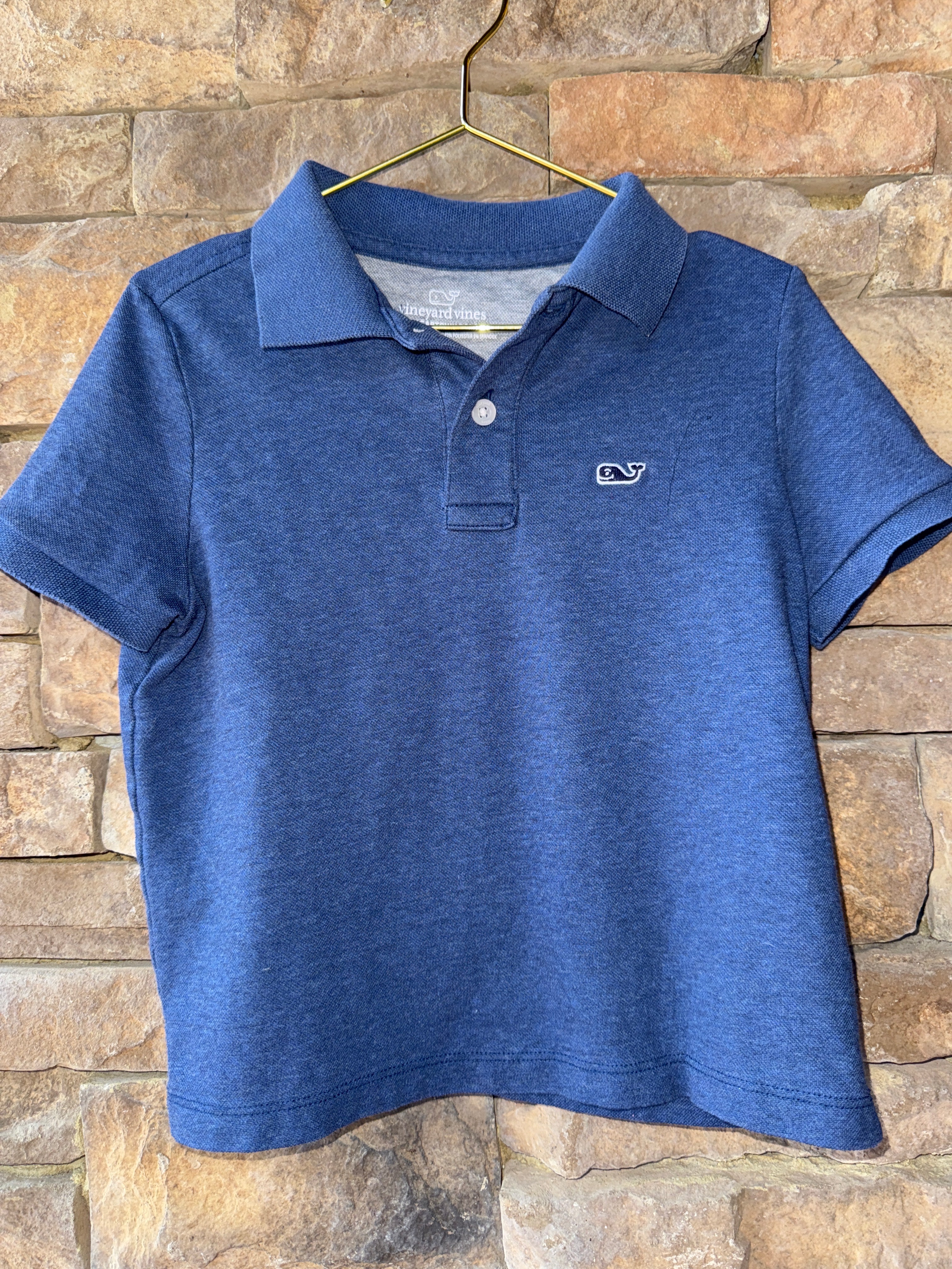 Vineyard Vines Blue Polo Ss 5