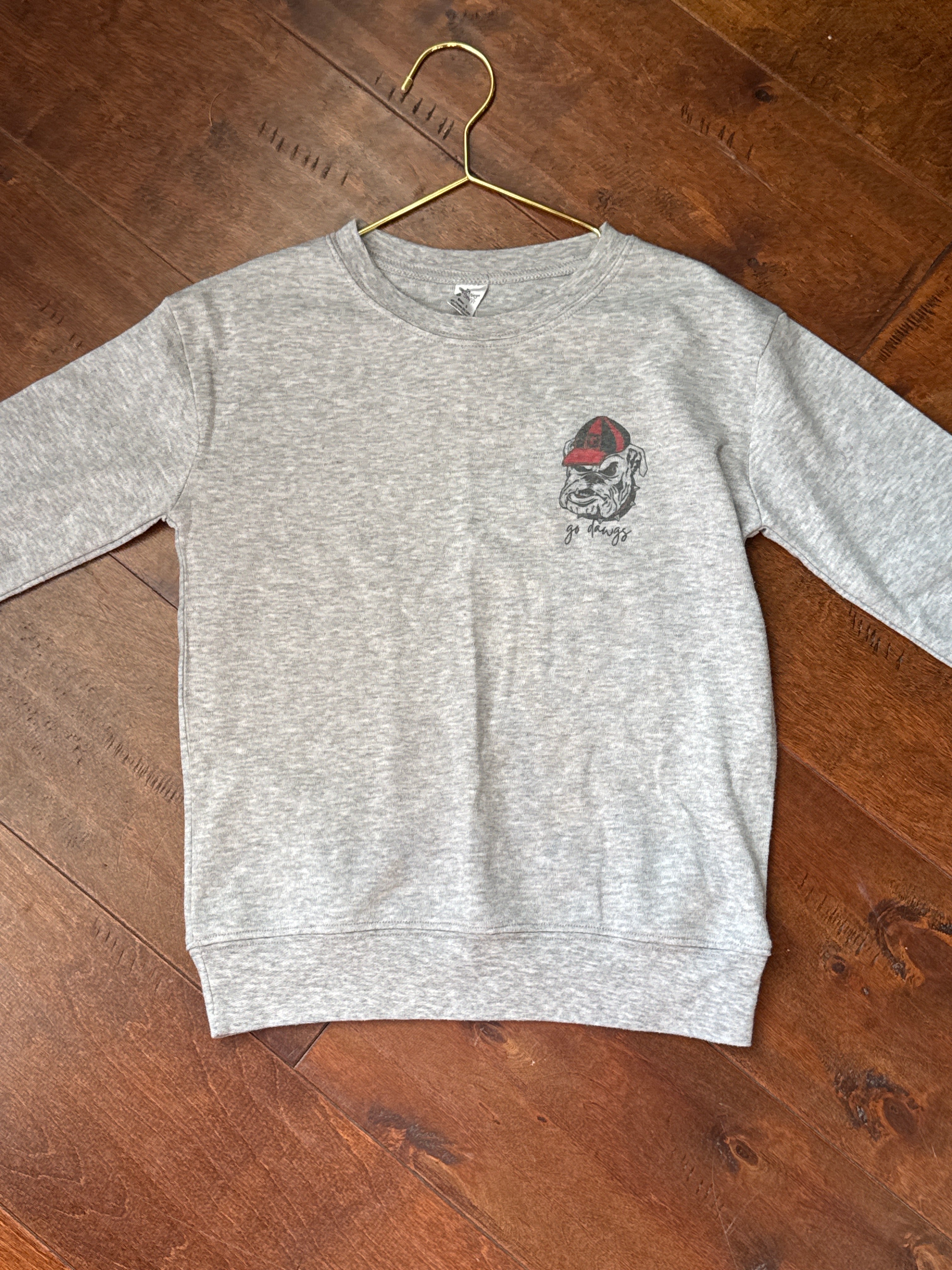 GA Ls Tshirt Grey YS